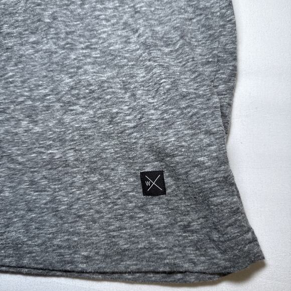 Depart West Mens Heather Gray Tee Shirt Crew Neck Short Sleeve Size XL Soft EUC - Picture 2 of 11